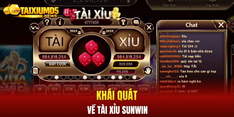 Khái quát về tài xỉu Sunwin